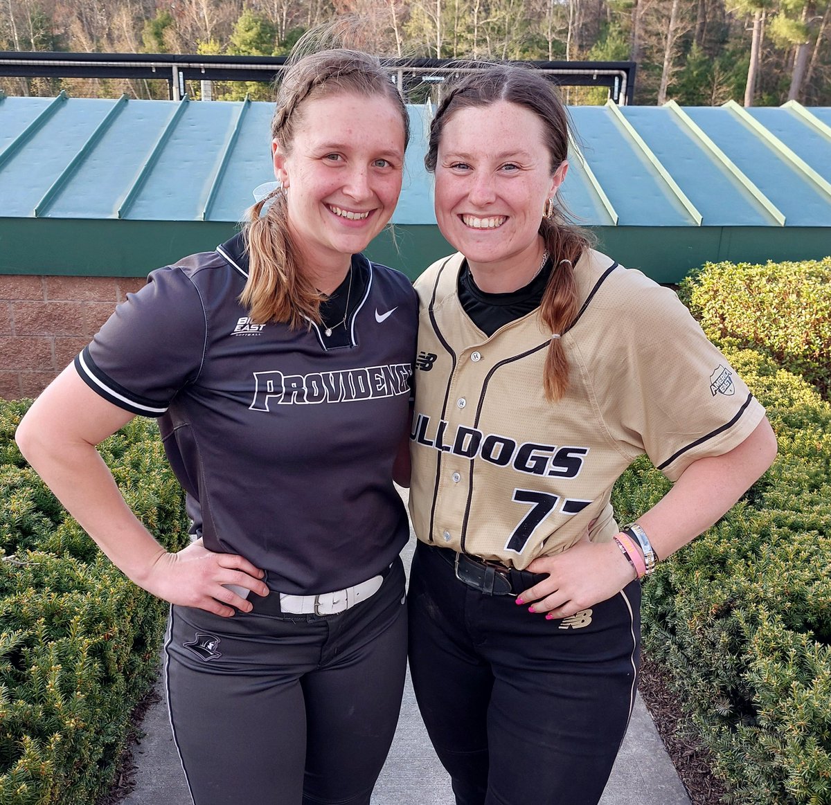Michael Fox (@thscoachfox) on Twitter photo #🐯intheNCAA Catching up with this dynamic duo in RI!! Former <a href="/tauntonsoftball/">THS Softball</a> 🌟 players <a href="/hannaaldrich/">Hanna Aldrich</a> & <a href="/McaloonKenzie/">McKenzie McAloon</a> going head-to-head, one last time. <a href="/PCfriarsoftball/">Providence Softball</a> <a href="/BryantSoftball/">Bryant Softball</a> <a href="/thstvstudio/">THS TV Studio</a> <a href="/ThsWebmaster/">THSAthletics</a> <a href="/KeithAldrich12/">Keith Aldrich</a> <a href="/Dan_Macfam5/">DMcAloon</a> #🐯intheNCAA Catching up with this dynamic duo in RI!! Former <a href="/tauntonsoftball/">THS Softball</a> 🌟 players <a href="/hannaaldrich/">Hanna Aldrich</a> & <a href="/McaloonKenzie/">McKenzie McAloon</a> going head-to-head, one last time. <a href="/PCfriarsoftball/">Providence Softball</a> <a href="/BryantSoftball/">Bryant Softball</a> <a href="/thstvstudio/">THS TV Studio</a> <a href="/ThsWebmaster/">THSAthletics</a> <a href="/KeithAldrich12/">Keith Aldrich</a> <a href="/Dan_Macfam5/">DMcAloon</a>