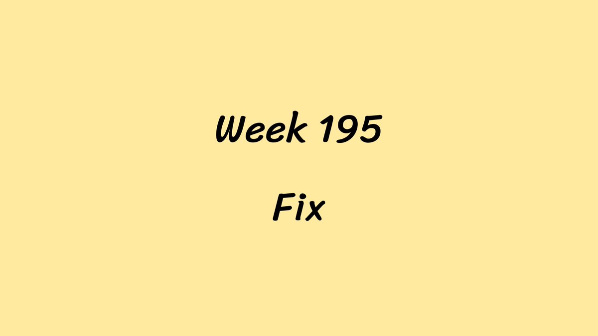 GKweekly_th's tweet photo. GK Weekly TH | Week 195

หัวข้อ: Fix

แล้วแต่การตีความเลยค่ะ✨

ส่งผลงานติดแท็ก #GKWeeklyTH ส่วน @GKweekly_th จะเมนชั่นหรือไม่เมนชั่นก็ได้ค่ะ

(ถ้าคิดว่างานเก่าของตัวเองยังไ���่หลุดธีมหัวข้อนี้ สามารถรีโพสต์แล้วติดแท็กวีคลี่ได้เลยค่ะ หรือจะผลิตใหม่ก็ได้นะ✨) https://t.co/2st1MwuebS