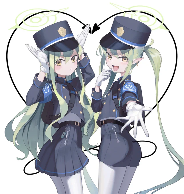 橘ノゾミ 橘ヒカリ #ブルアカ 