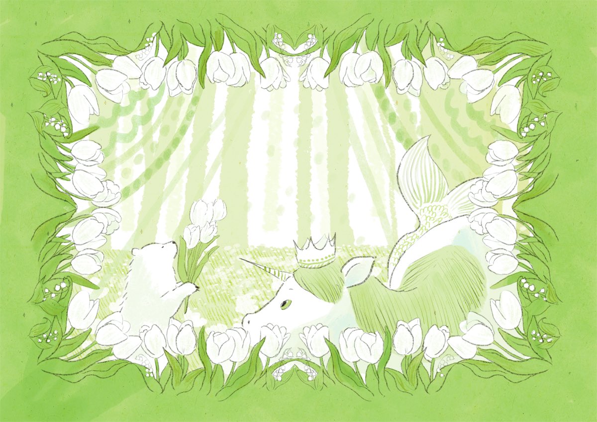 「昨日は  #ドラゴンの日 」|ももろ　4／20発売絵本「パンダのパクパクきせつのごはん」のイラスト