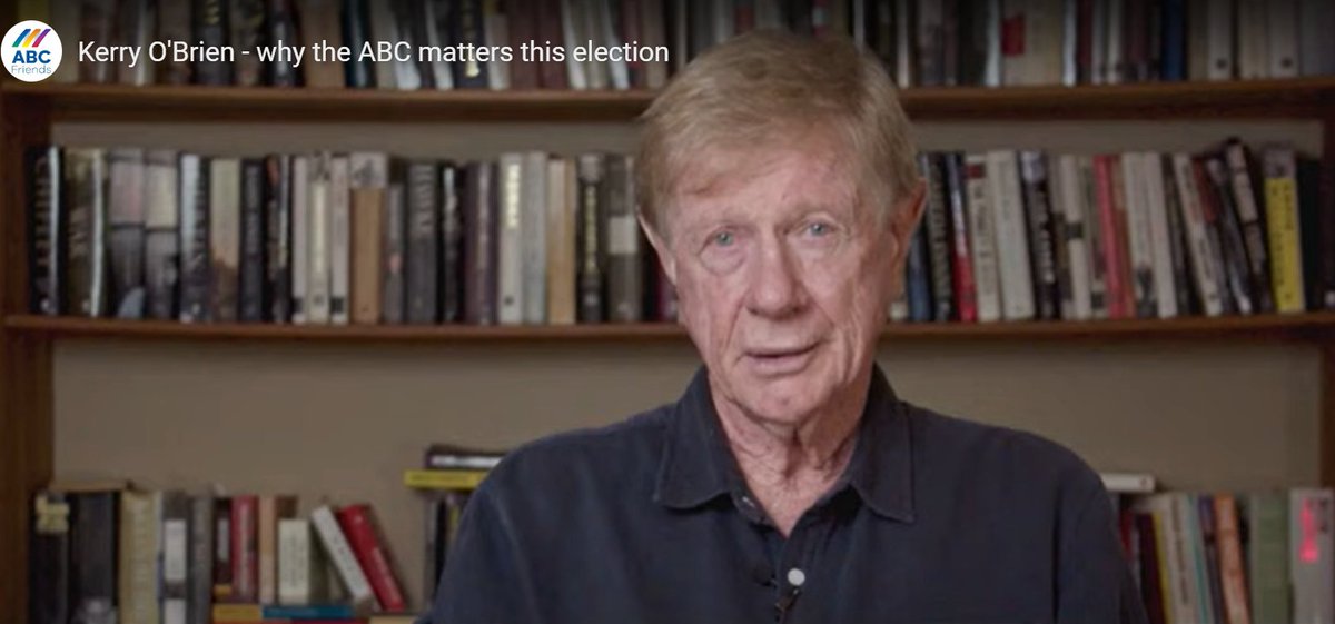 With much gratitude to Kerry O'Brien for his eloquence in speaking out about how the ABC matters in this election.
Here's the video link for you to watch his full piece. abcfriends.net.au/act-donate?utm…