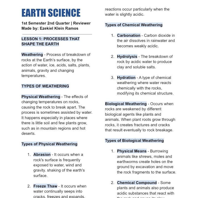 zklein0's tweet photo. I don’t have any reasons to gatekeep my reviewers anymore 😝 here is my Senior High School reviewer !

This has Biology, Chemistry, Earth Science, DRRR, and other SHS subjects

Access it here !! https://t.co/5wPtoNZkR6

#Reviewer #SeniorHighSchool #STEM https://t.co/4Rvi7hfO3m