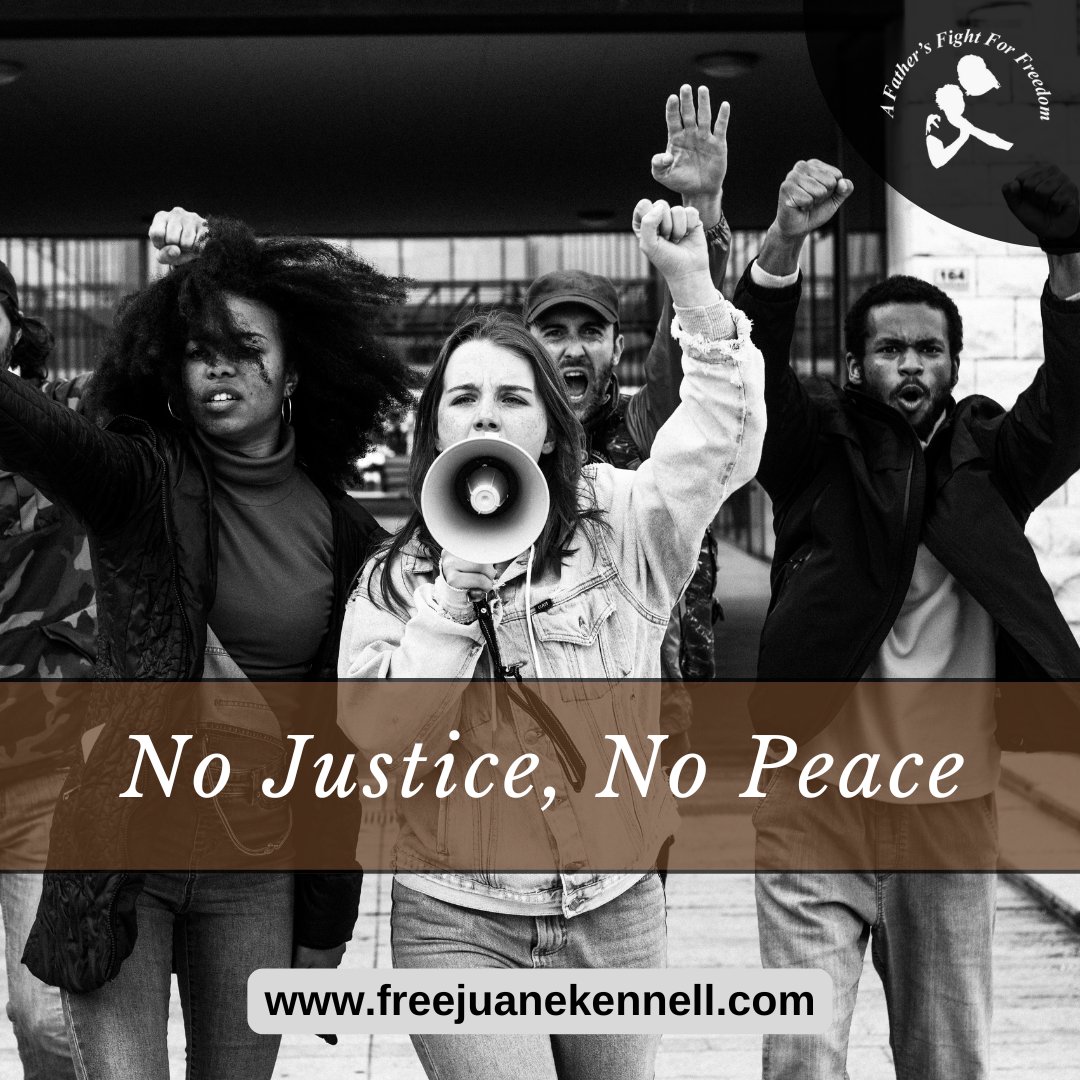 JusticeForJuane's tweet photo. Without justice, there can be no peace. Stand with Ju'ane Kennell and help fight for his rightful freedom.
-
-
-
https://t.co/maHB77gEa8

#FreeJuaneKennell #AFathersFightForFreedom #WrongfulImprisonment #MissouriInjustice #AFATHERSFIGHTFORFREEDOM   #JusticeForJuane https://t.co/QdFYYdl0xg