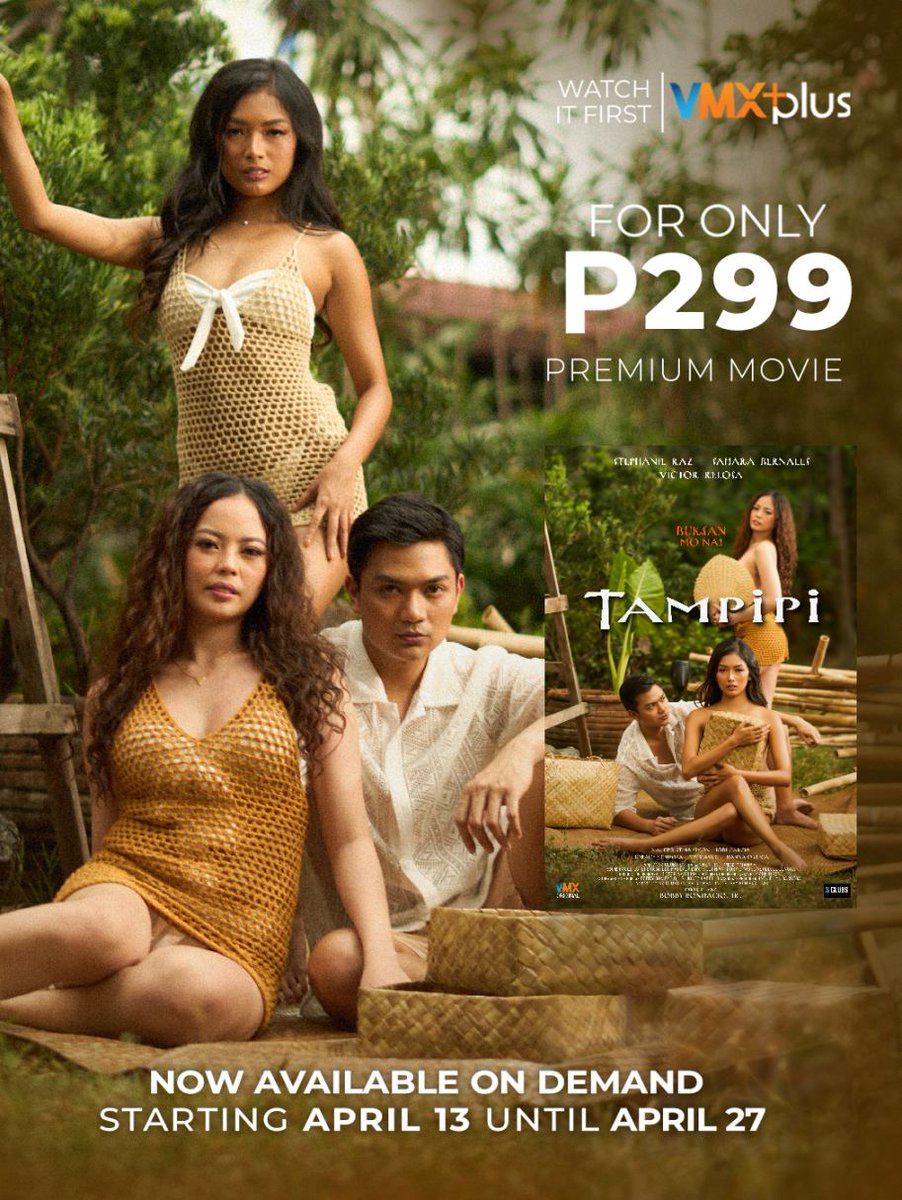 vmxplus's tweet photo. Watch it here ๐ https://t.co/0283MduEEG
KAHIT YUNG NASA MALAYO, MAKAKARAOS๐คซ๐ฆ
Watch #Tampipi NOW AVAILABLE ON DEMAND for only 299!
From the Director of #Haliparot and #LadyGuard, Bobby Bonifacio Jr.
https://t.co/wCfFwPAxeW https://t.co/GsKxqgwpxc