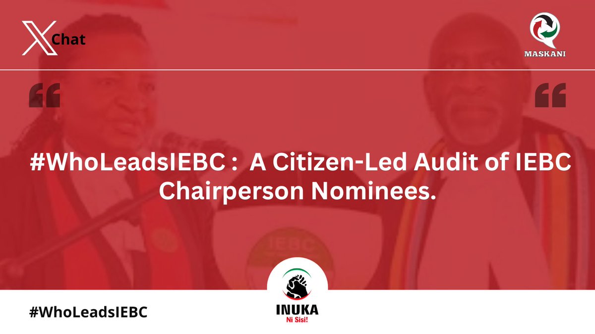 Kenya’s democracy stands at a crossroads as the country prepares to appoint a new Chairperson for the Independent Electoral and Boundaries Commission (IEBC), an institution central to delivering free, fair, and credible elections.

The IEBC Chairperson is not just an