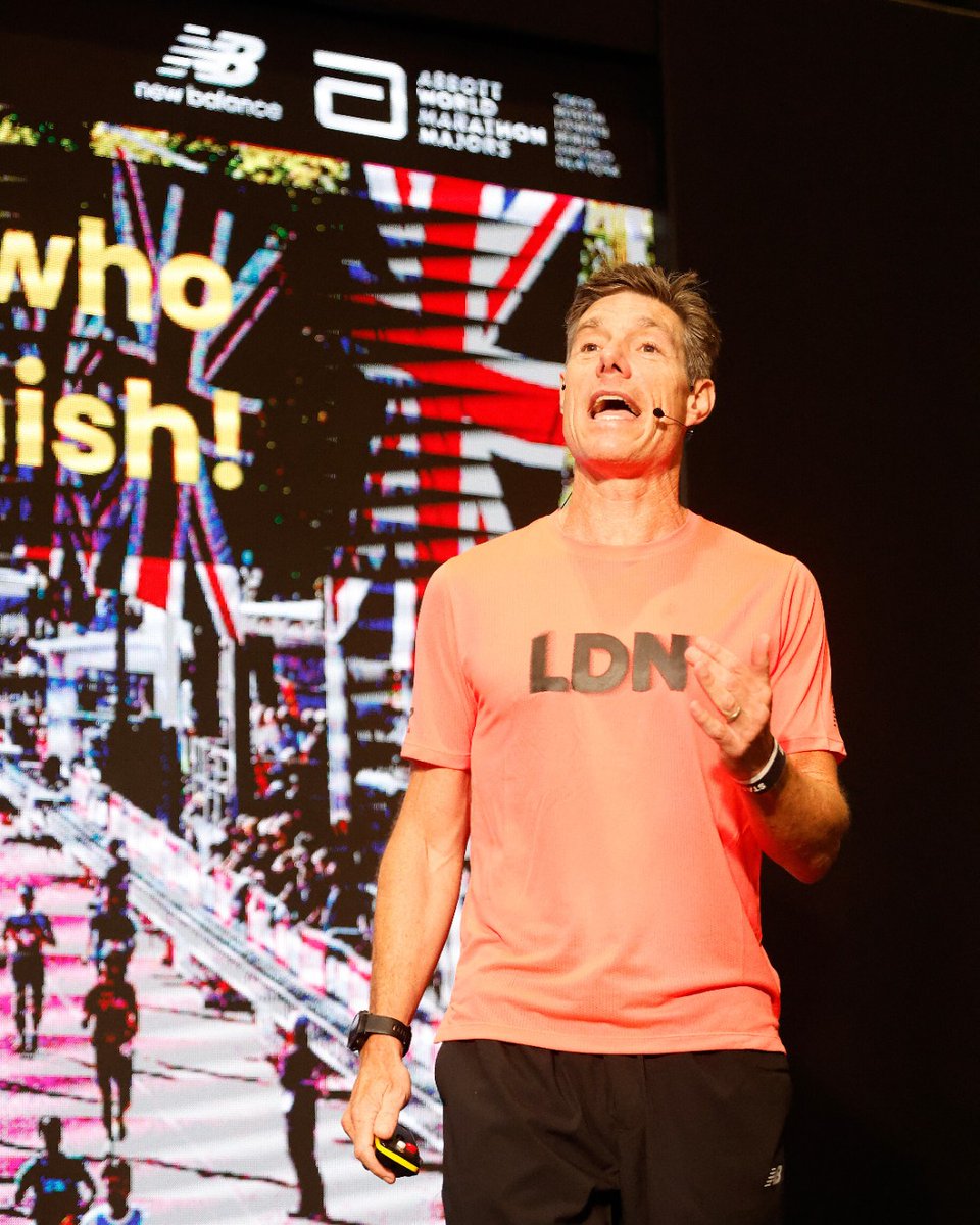 Catch Martin today on the Central Stage at the TCS London Marathon Running Stage.

He'll be giving a talk on preparing yourself for Sunday's race at the following times: 10:55; 13:25; 16:05; 19:05.

See you there!