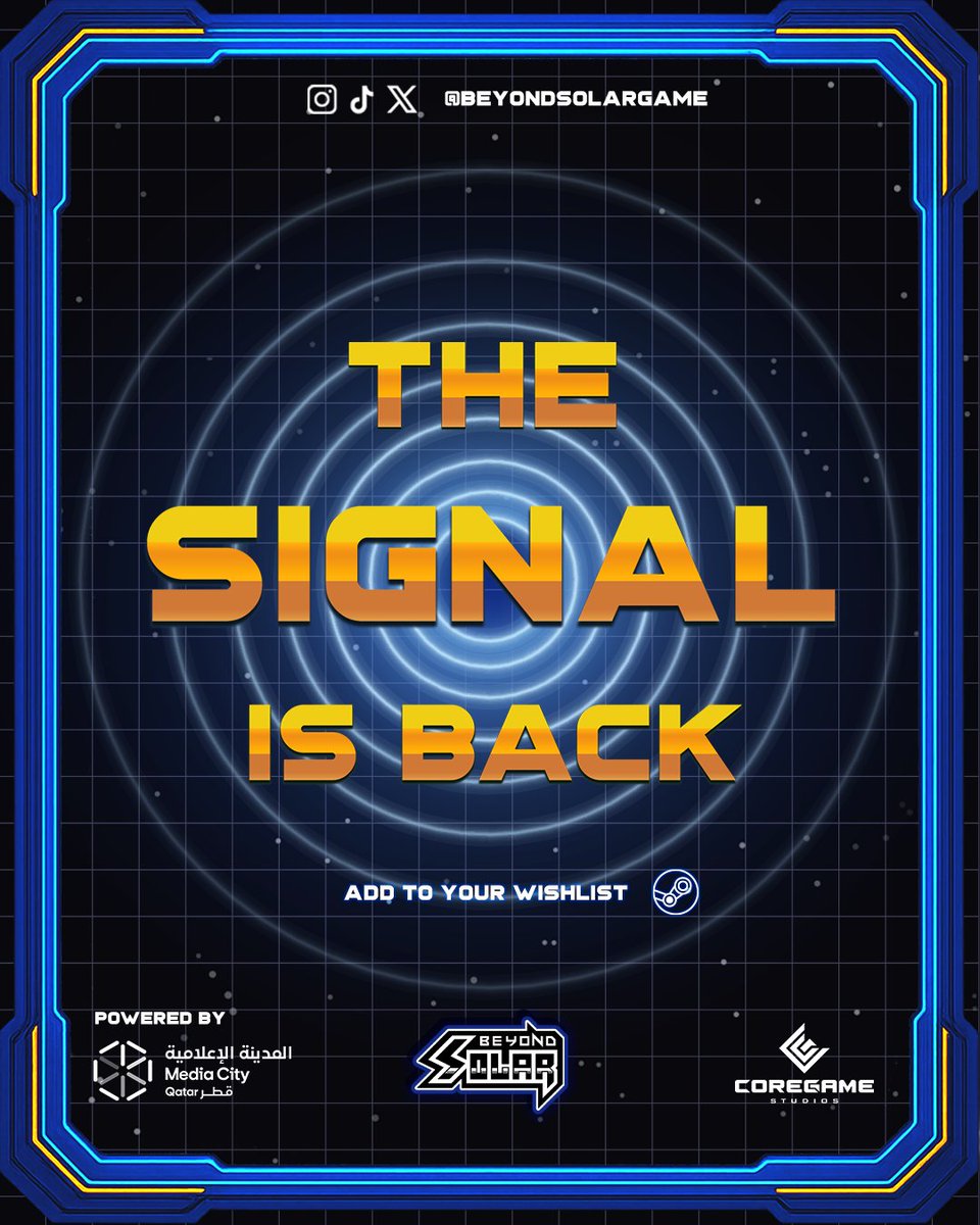 We've been quiet but we never stopped 🌒
Beyond Solar is back and we are just getting started
Be prepared for what's next! 🚀

كنا هادئين لكننا لم نتوقف 🌒
بيوند سولار عادت ونحن فقط في البداية
استعدوا لما هو قادم 🚀