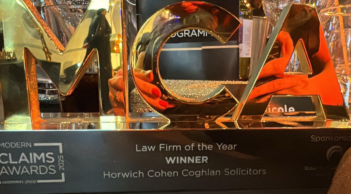 HCC - Law Firm Of The Year 2025! 🥇
A huge thank you to the judges, our peers, and everyone who continues to support the work we do.
<a href="/ModInsuranceMag/">Modern Insurance Magazine</a>
