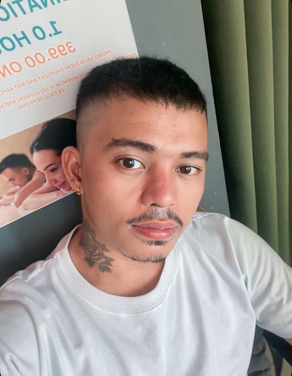 HilotRoyy's tweet photo. Available today💆‍♂️

#Masahe #massage #masseur #masahista #Ncr  #Cavite #pasay #manila #4hire #forhire #sampaloc #mandaluyong #makati #taguig #pasig #antipolo #marikina #cubao #availableNow #quiapo #Qc #Quezoncity #Sanjuan #Manilamasseur #Metromanila #metromanilamasseur #Dm https://t.co/XNgk01pkmw