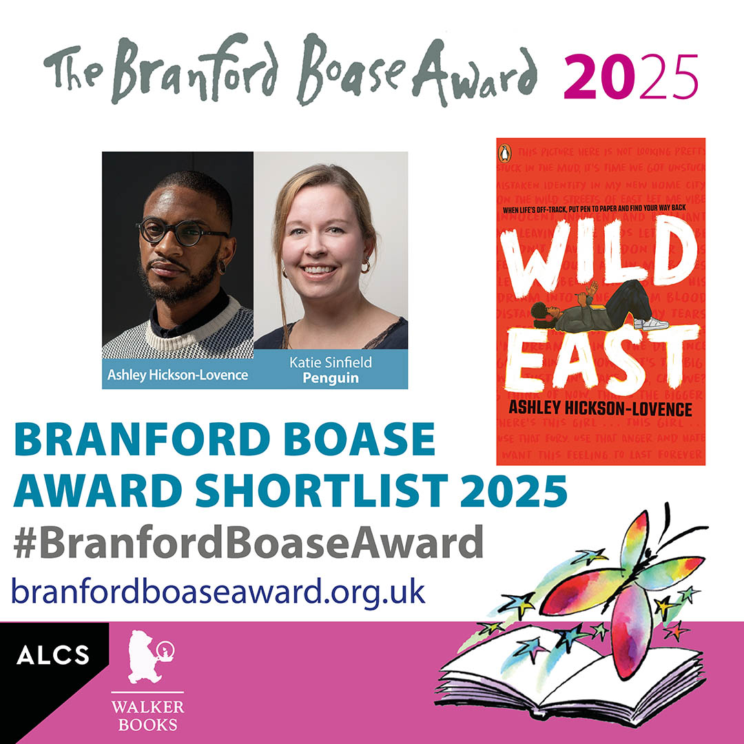Branford Boase Award (@branfordboase) on Twitter photo Congratulations to Ashley Hickson-Lovence and his editor Katie Sinfield, shortlisted for the 2025 #BranfordBoaseAward with Wild East <a href="/PenguinUKBooks/">Penguin Books UK</a>. This verse novel convinces from the first page. Powerful and memorable say the judges. 👏👏branfordboaseaward.org.uk/shortlist-2025/ Congratulations to Ashley Hickson-Lovence and his editor Katie Sinfield, shortlisted for the 2025 #BranfordBoaseAward with Wild East <a href="/PenguinUKBooks/">Penguin Books UK</a>. This verse novel convinces from the first page. Powerful and memorable say the judges. 👏👏branfordboaseaward.org.uk/shortlist-2025/