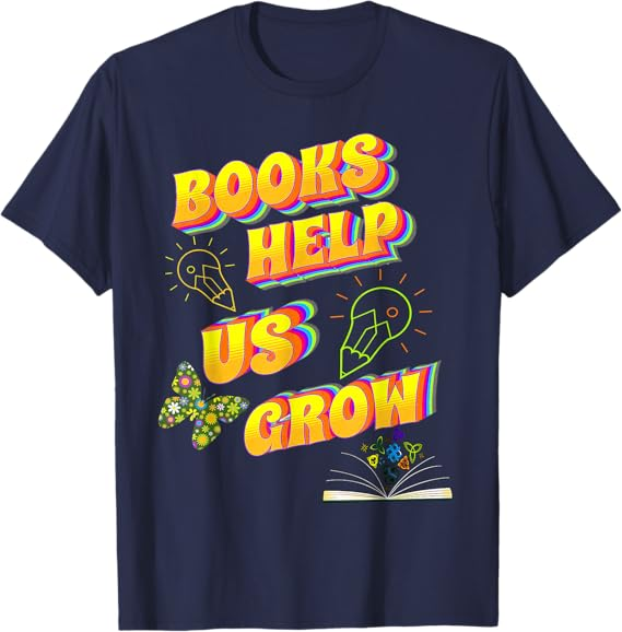 TammyDevoll's tweet photo. Amazon Prime: https://t.co/BG8MVIndVv Encouraging summer reading for kids :) #summerbreak #readingprogram #Reading #readingcommunity #teacher #literacy Literacy Books Help Us Grow Reading T-Shirt #Amazon via @Amazon https://t.co/pT7XoxMZO0
