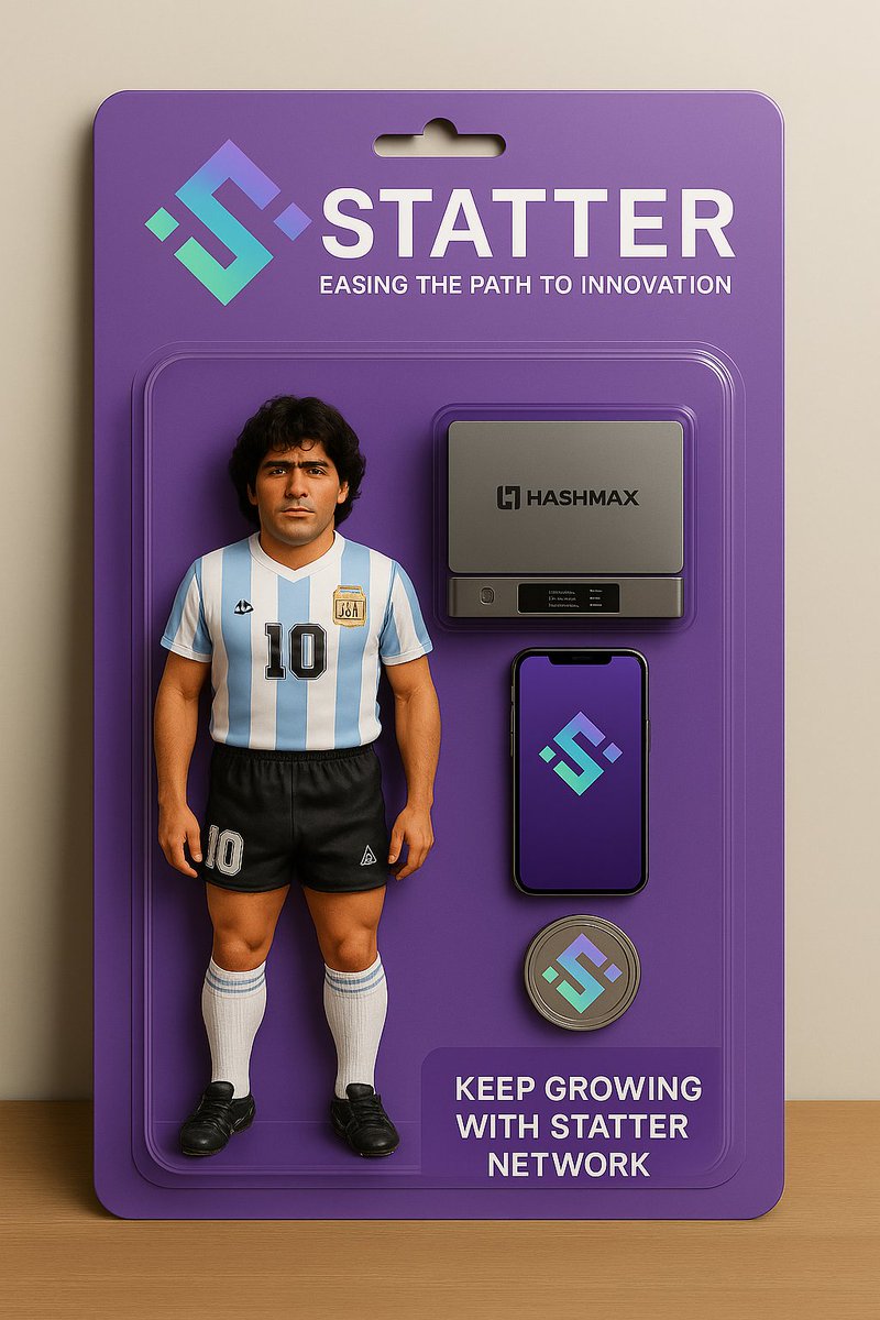 Join Statter &amp; embark on the path of innovation! 

Harness the power of HashMax’s exclusive miners and tap into the strength of the Statter network. We're breaking boundaries and making history, just like the legendary Diego Maradona!

Let’s grow and evolve together with Statter!