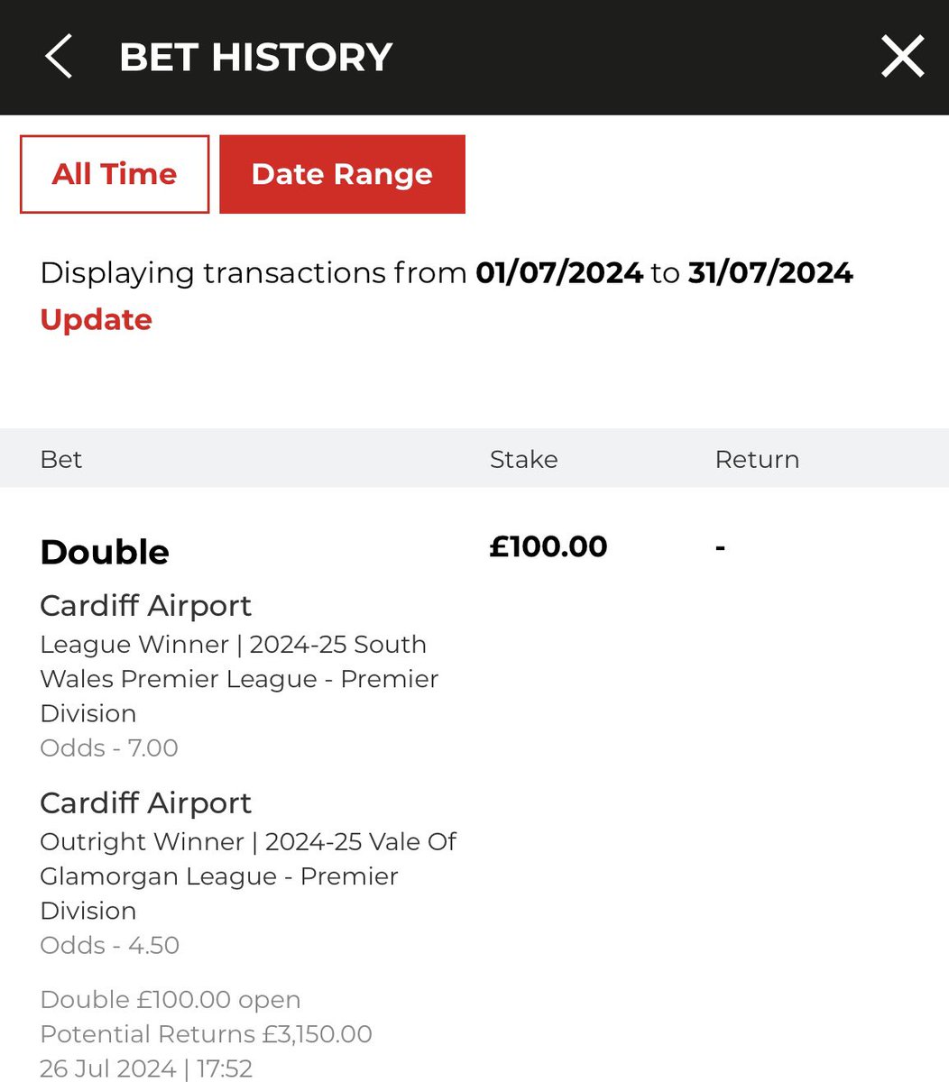 Richie_Roc's tweet image. I’ve won a few bets over the years but nothing comes close to seeing lads you’ve played with/managed bring home a double like this. Placed back last summer but the wait was worth it 😍✈️💙💷 @CAFootballClub @CAFC2nds #UppaAirport #GamblingTwitter #Grassroots #SupportLocalLeagues