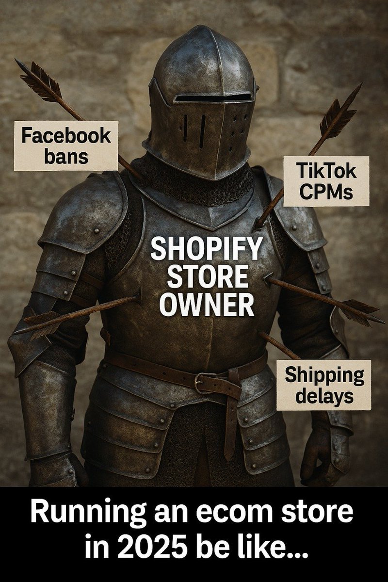 Megannewman99's tweet image. #ShopifyStruggles #ecommerce2025 #DropshippingProblems #OnlineStoreOwner