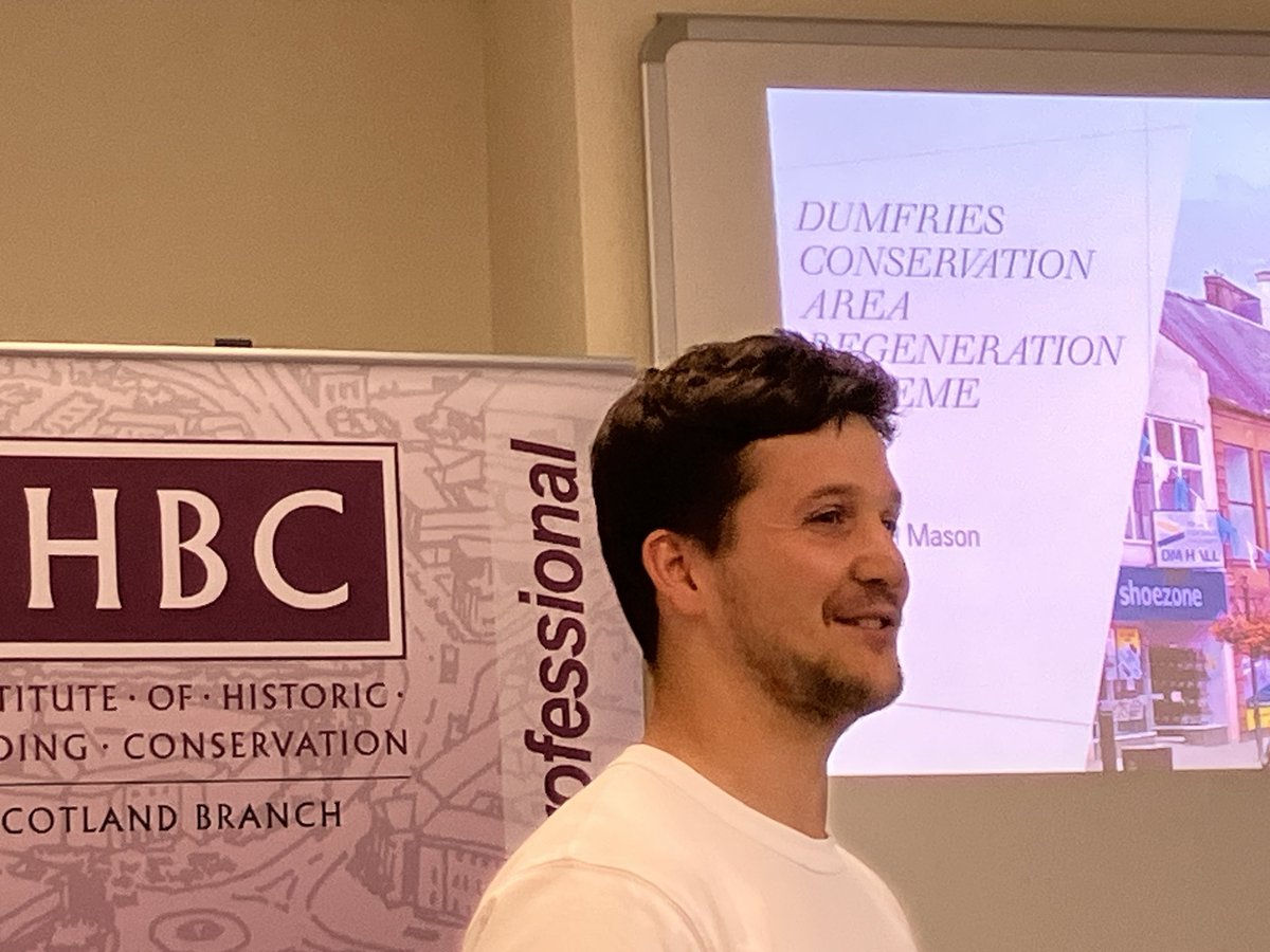 Ihbcscotland's tweet image. In Dumfries today with Dion Corbett @midstquarter @TheStovies redefining place #reclaimtheHighStreet, and Will Mason with one of the last CARS. @IHBCtweet CPD.