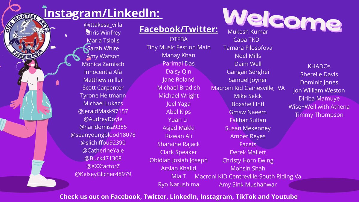osamartialarts's tweet image. 🙌 Thank you for liking &amp;amp; following us on social media! 💙
Your support means the world to us! Want to help us grow?
👉 Tag a friend
👉 Share our page
👉 Spread the OSA love!

Let’s build this amazing community together! 💫
#ThanksForFollowing #OSAFamily #SpreadTheWord  #FollowUs