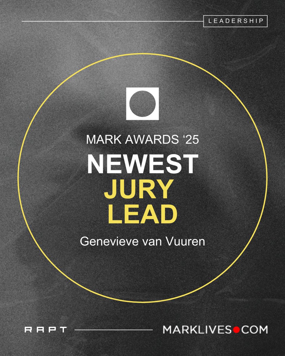 Pushing boundaries! 🚀 

Genevieve van Vuuren joins the Mark Awards Innovation Jury alongside global marketing leaders driving real transformation. The future of brand innovation starts here. 🔥 

#Innovation #MarkAwards #RAPTCreative