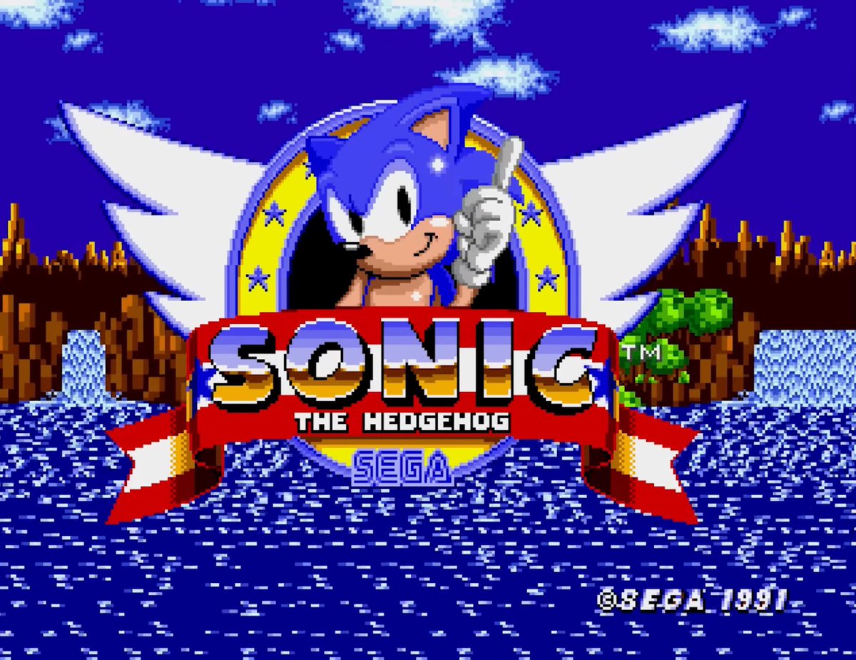 TennyUnderscore's tweet image. every fact about the sonic 1 title screen i know about
 (a thread 🪡 🧵)