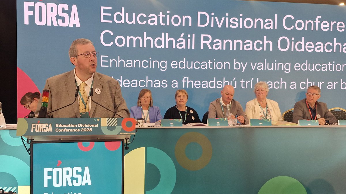 Valuing education staff is the heart of #ForsaEdcuation. And our conference Chair opens up on that.

"What is conference for? Branches stand up and say, this is what we need. And the whole division responds to that. So I ask if you're speaking for your branch, do it with pride."