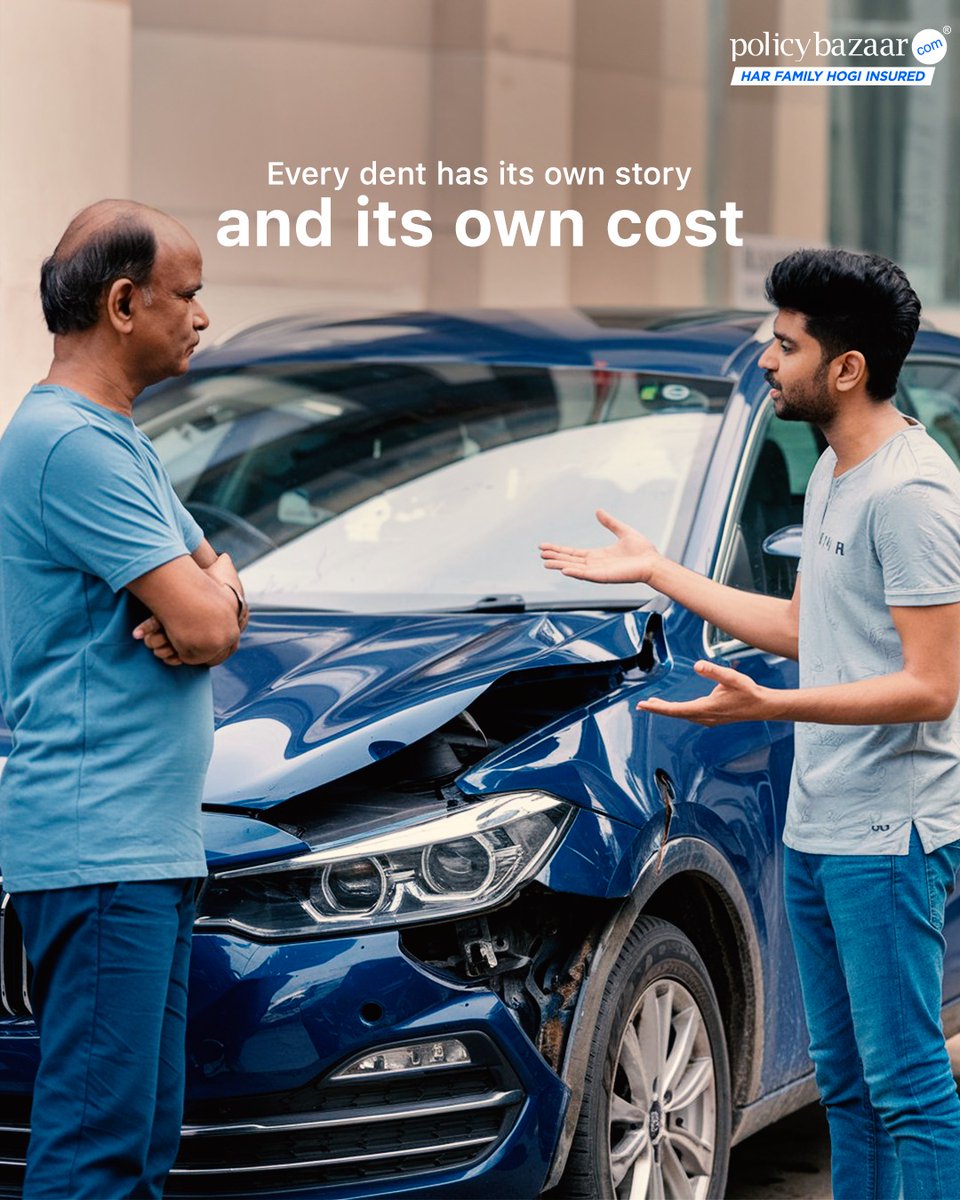It’s easier to explain the accident when you’ve got insurance to cover it. Compare and buy Car Insurance today!

#Policybazaar #CarInsurance #StayInsured
