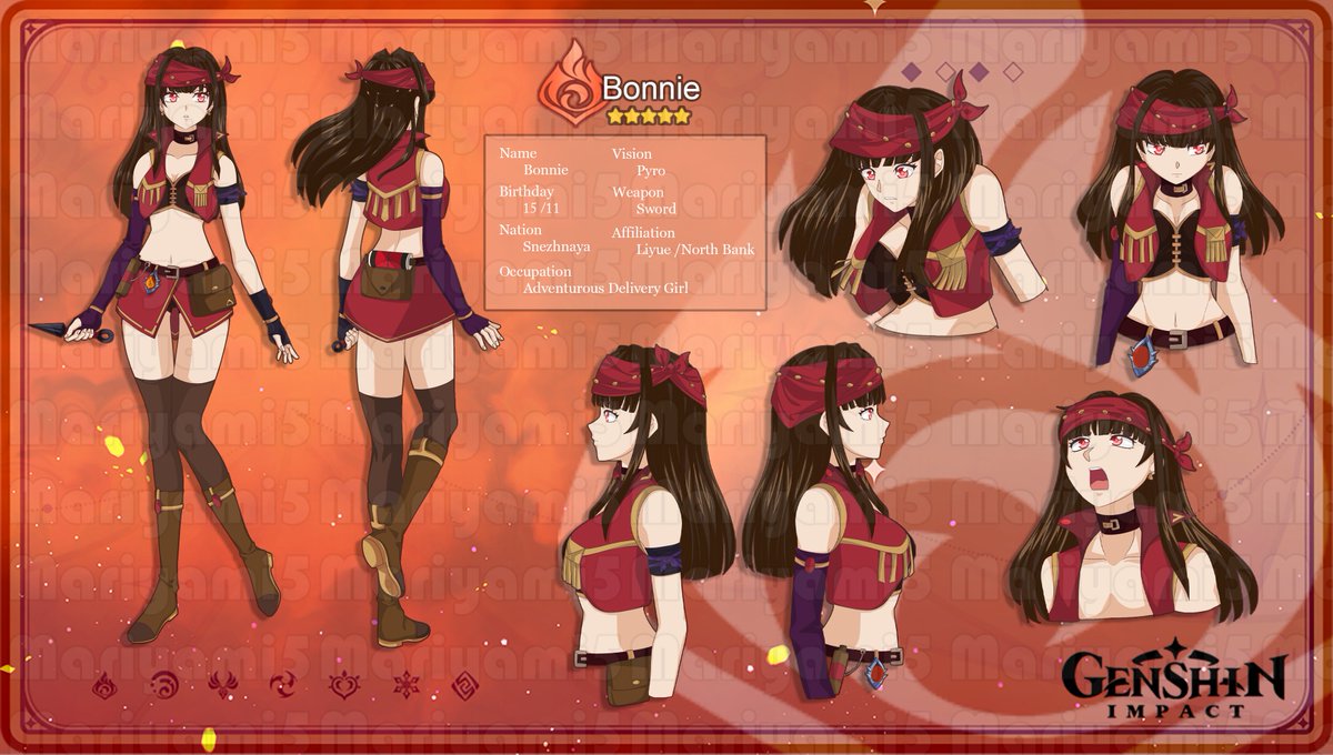 Mariyami's tweet photo. Concept Art Genshin Impact OC ❤️#genshinart #genshinoc #genshinimpact #mihoyo #hoyoverse #hoyogames #ocgenshin #ocgenshinimpact #digitaldrawing #digitalart #games #genshinfanart #digitalart #conceptart #characterconcept #characterart #conceptartoc #genshinimpactfanart #Commission https://t.co/yXq2MxeQap