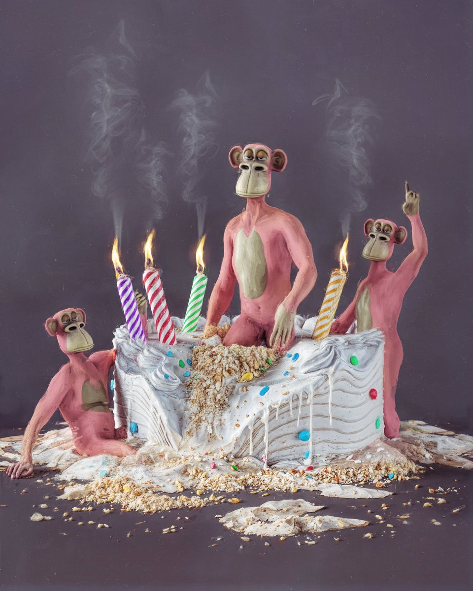 gm

Mom, I made it! My ape is featured in <a href="/beeple/">beeple</a>'s artwork! 🔥