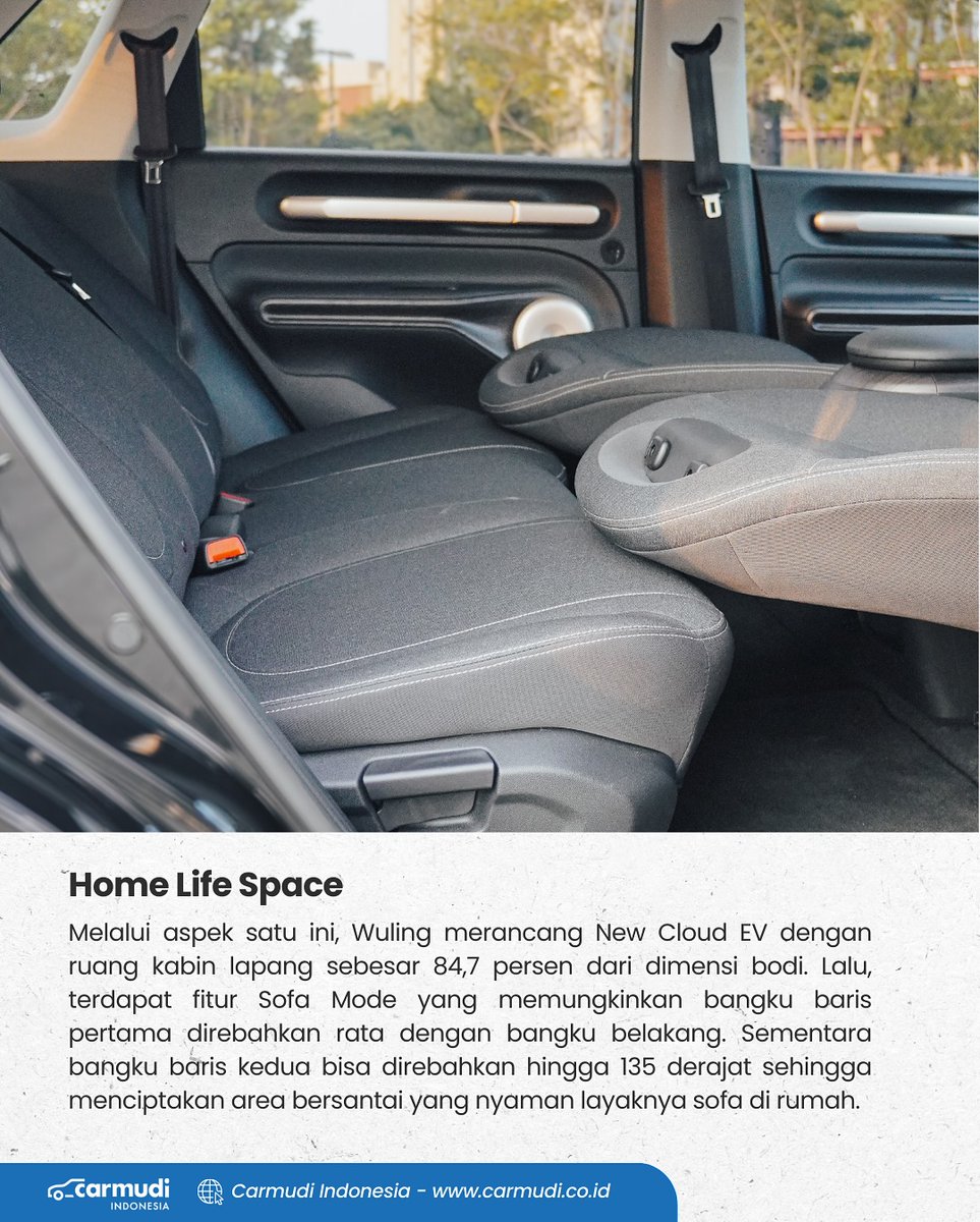 Carmudi_ID's tweet image. Wuling New Cloud EV dipasarkan dalam 2 pilihan varian, yakni Pro dan Lite.

Wuling New Cloud EV dijual dengan harga mulai dari Rp 365 jutaan saja. 

- New Cloud EV Lite Rp 365 jutaan
- New Cloud EV Pro Rp 404 jutaan

#CarmudiIndonesia #WulingCloudEV