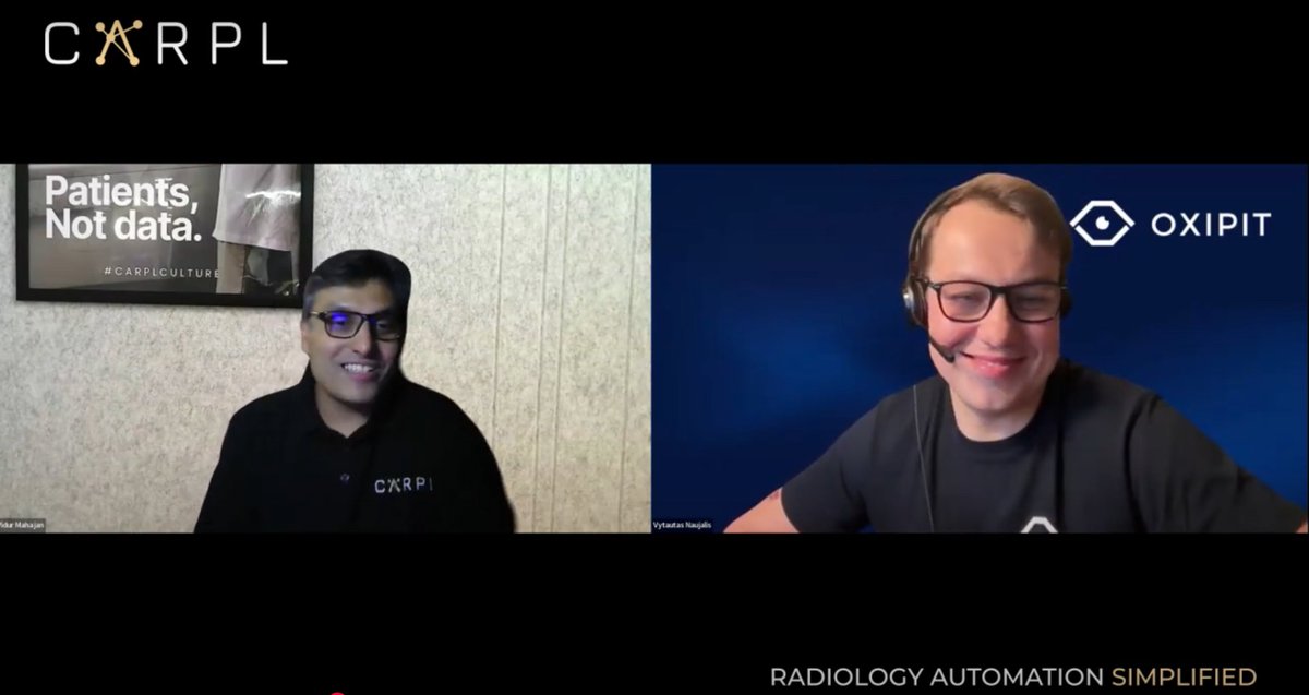 10 radiologists. 3000 cases. Only one consistent agreement: clear normals.

That insight led to ChestLink—the first CE-certified autonomous #AI for normal CXRs.

Watch Oxipit COO Vytautas Naujalis break it down in <a href="/CARPLai/">CARPL</a> webinar: bit.ly/4cHVdNw

#RadiologyAI #Radiology