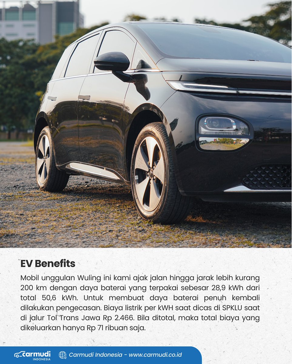Carmudi_ID's tweet image. Wuling New Cloud EV dipasarkan dalam 2 pilihan varian, yakni Pro dan Lite.

Wuling New Cloud EV dijual dengan harga mulai dari Rp 365 jutaan saja. 

- New Cloud EV Lite Rp 365 jutaan
- New Cloud EV Pro Rp 404 jutaan

#CarmudiIndonesia #WulingCloudEV