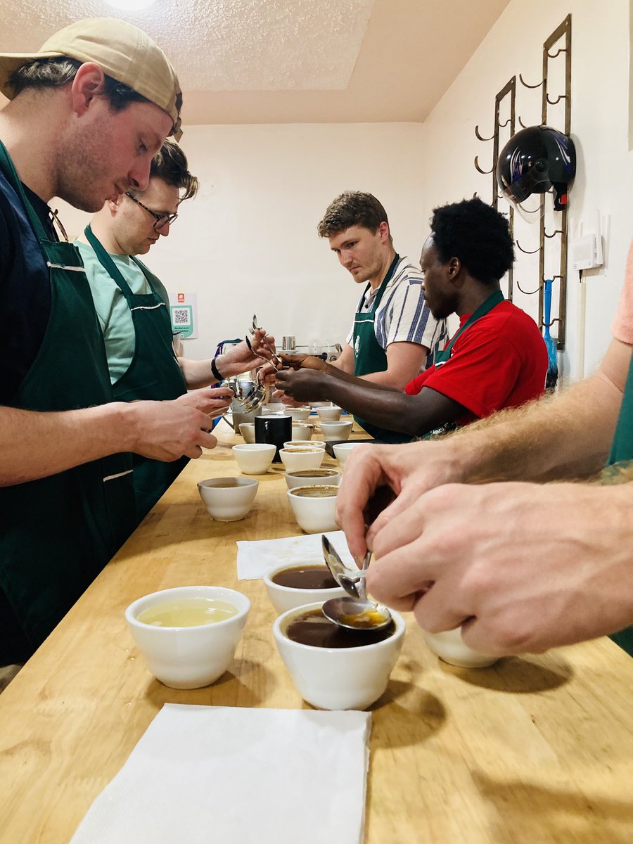 CoffeeMindsHub's tweet photo. What if your weekend started with the smell of roasting coffee together with friends☕️ , good conversation, and ended with a bag of coffee you roasted yourself? 

Roast and Slurp happens every weekend @CoffeeMindsHub. 

Book Today!

#coffeeExperience https://t.co/3fb9HSdsPy