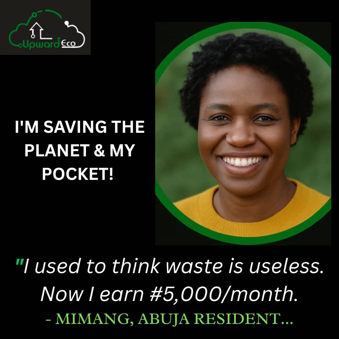 Turn your trash into treasure! Mimang earns while saving the planet—what’s stopping you? 

#WasteToWealth #UpwardEco #SustainableLiving