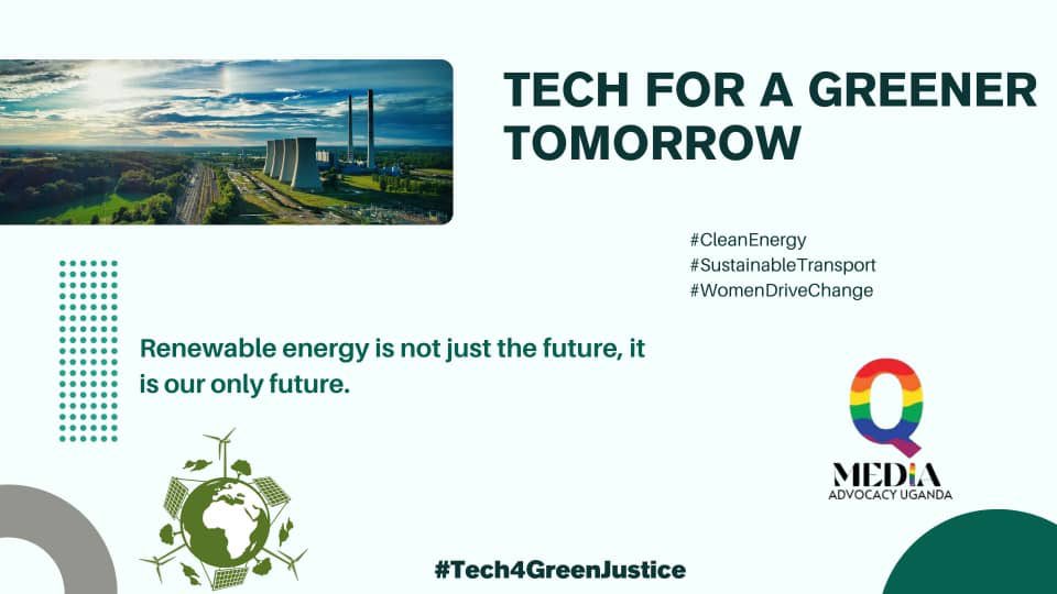 QMediaAdvocacy's tweet photo. 🌍TECH FOR A GREENER TOMORROW 🌿
#Tech4GreenJustice
The future is green power up with clean energy and empower women in sustainable transport! #GoGreen #CleanEnergy #SustainableTransport #WomenDriveChange https://t.co/drtmhZx45O