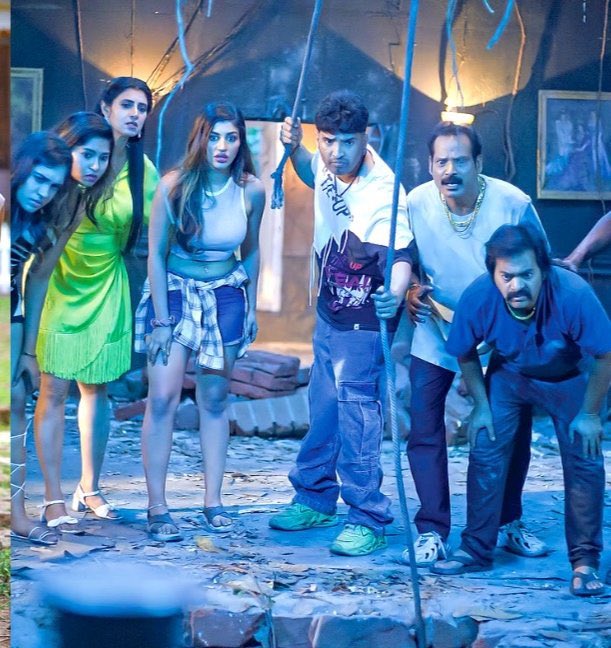 cinemaarattai's tweet photo. #DDReturns2 | #DDNextLevel 🎬 2025 May 16 Release 👍 

#Santhanam https://t.co/sQpT77gYaC