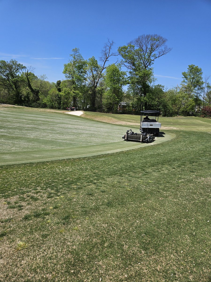 Craig Thompson, CGCS (@dryject_ncva) on Twitter photo Mt. Vernon CC with <a href="/sandels22/">Chris Sandels</a> and staff. Always a good trip for us. Chris and staff great support as usual. A day and a half, 2 machines and 162M. First repeat trip with Floating Head upgrade resulting in a noticeably cleaner surface from year's past. #DryJect Mt. Vernon CC with <a href="/sandels22/">Chris Sandels</a> and staff. Always a good trip for us. Chris and staff great support as usual. A day and a half, 2 machines and 162M. First repeat trip with Floating Head upgrade resulting in a noticeably cleaner surface from year's past. #DryJect