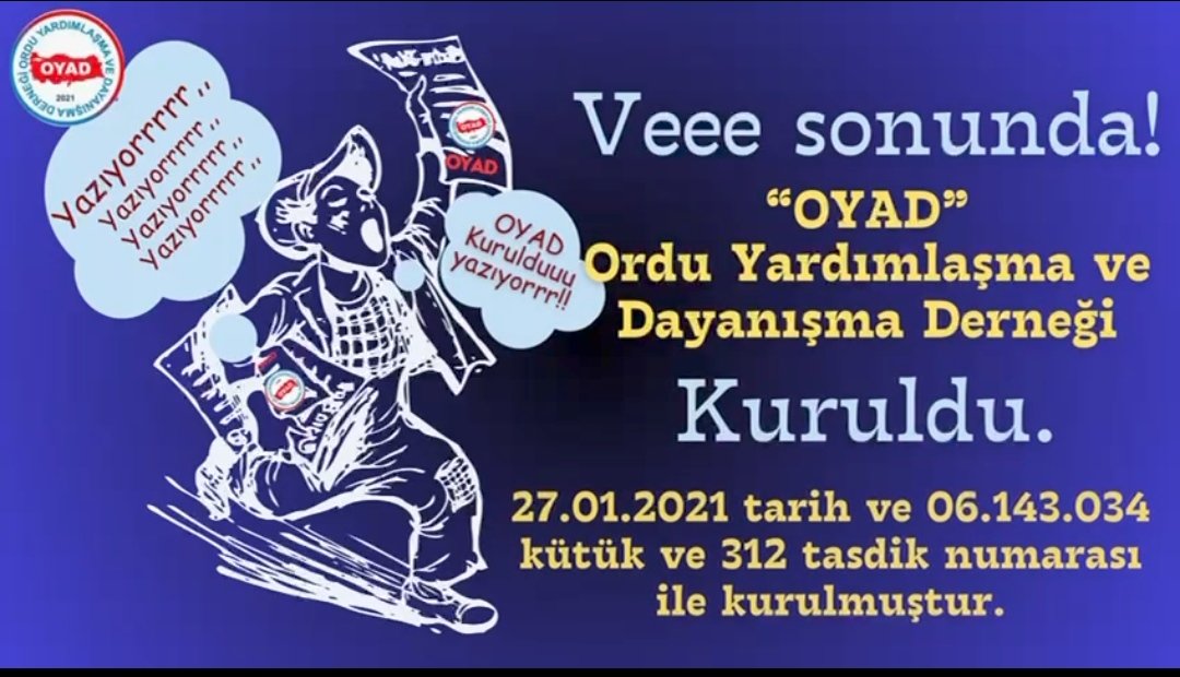Ordu Yardımlaşma ve Dayanışma Derneği tweet media