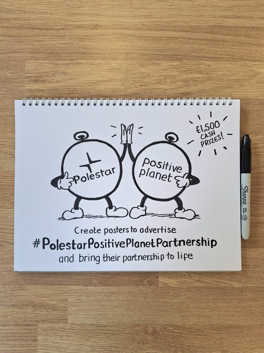 One Minute Briefs ⏱️ (@oneminutebriefs) on Twitter photo One Minute Brief of the Day: 
Create posters that bring to life the #PolestarPositivePlanetPartnership & show that choosing electric is choosing progress. 
Full brief: bankofcreativity.co.uk/blog/omb-posit…
Prizes:
Winner - £750 cash!!!
Runner-up - £500 cash!!
3rd place - £250 cash! One Minute Brief of the Day: 
Create posters that bring to life the #PolestarPositivePlanetPartnership & show that choosing electric is choosing progress. 
Full brief: bankofcreativity.co.uk/blog/omb-posit…
Prizes:
Winner - £750 cash!!!
Runner-up - £500 cash!!
3rd place - £250 cash!
