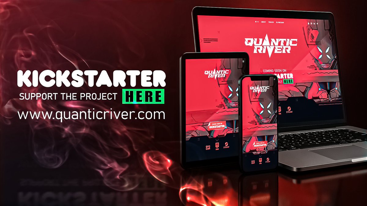 🟥 Coming on KICKSTARTER

Quantic River is getting real, support the project, you can now subscribe to the kickstarter!

🟥Enlist on quanticriver.com

#quanticriver #kickstarter #indiegame #unrealengine #cyberpunkart #2danimation #indiedev #videogames  #fluidfury #wishlist
