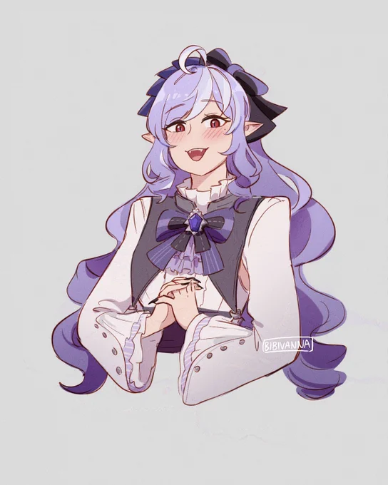 Warmup drawing of Vivian before starting the main story  #vivian #zzzero #zzzerofanart 
