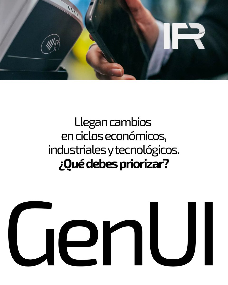 IFR_Group's tweet image. ➡️ #GenUI ✔️ AI + #Frontend ✔️ AI + #SaaS