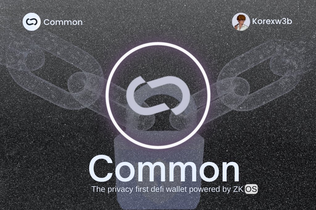 korexw3b's tweet image. Most Defi wallets are like moving around with your bank account taped to your forehead.
But you know what? @Common__App fixes that.
Let’s dive in, A 🧵