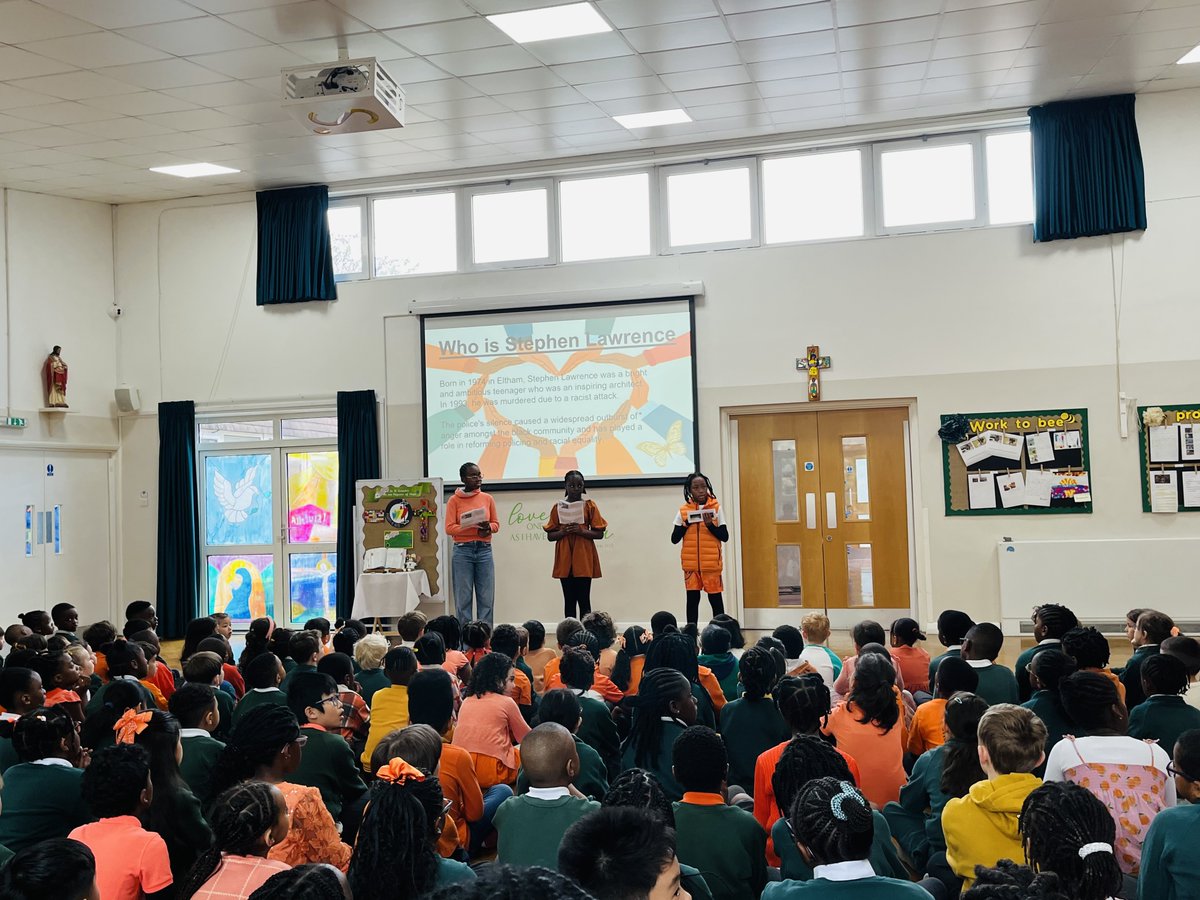 St. Joseph's Catholic Primary (@stjosephscatho4) on Twitter photo Today, we remember <a href="/sldayfdn/">Stephen Lawrence Day Foundation</a>. We learned about Stephen & discussed how we can ‘live our best lives & make ordinary extraordinary’- by spreading love&kindness, standing up for what is right & being anti-racist. We will help his legacy live on by driving change. #stephenlawrence Today, we remember <a href="/sldayfdn/">Stephen Lawrence Day Foundation</a>. We learned about Stephen & discussed how we can ‘live our best lives & make ordinary extraordinary’- by spreading love&kindness, standing up for what is right & being anti-racist. We will help his legacy live on by driving change. #stephenlawrence