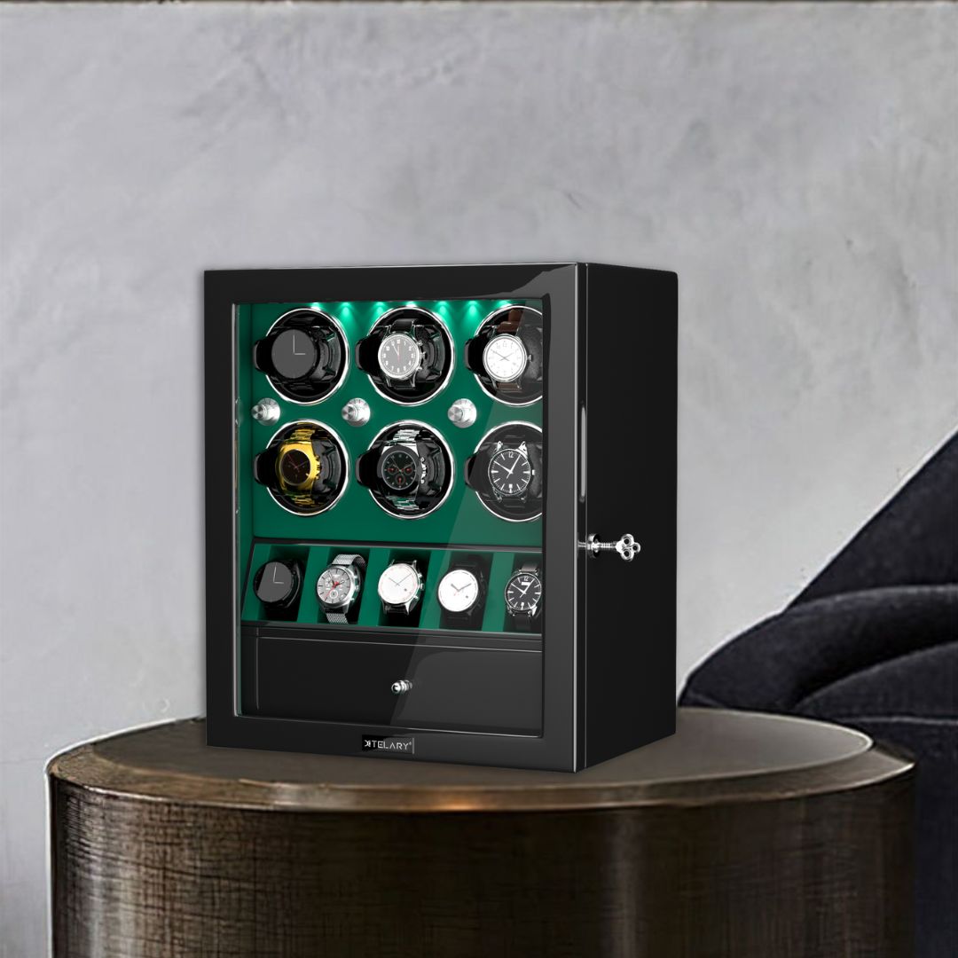 xtelary's tweet image. ✨Smooth, silent performance with Mabuchi motors — classic elegance, built to last.

#LED #gift #WatchStorage #Dukwin #luxury