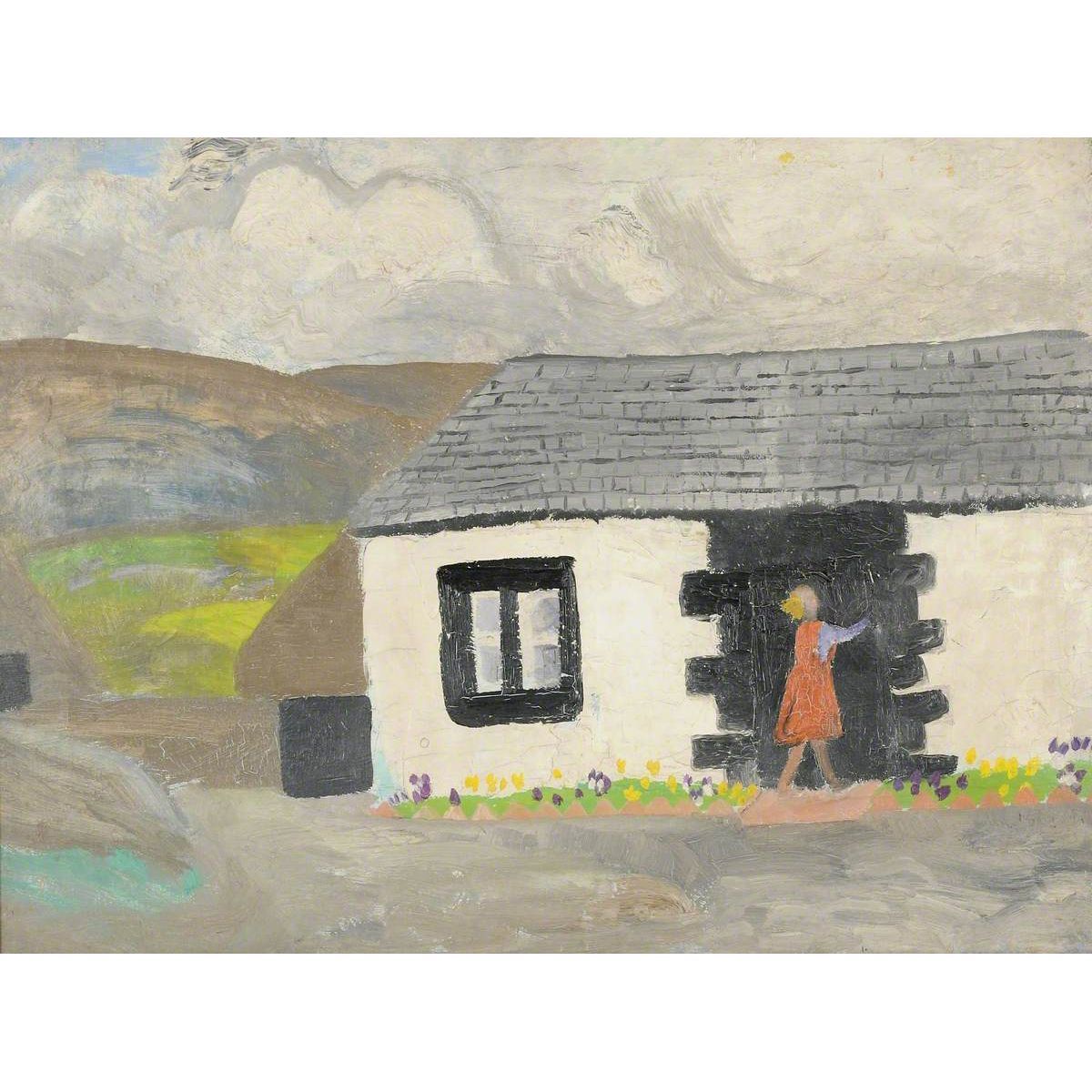 This week <a href="/artukdotorg/">Art UK</a> #OnlineArtExchange is celebrating rural for Winifred Nicholson: Cumbrian Rag Rugs <a href="/TullieCarlisle/">Tullie</a>

Here's one of our favourite Winifred Nicholson paintings - Hallbankgate (recto) 1930 from their own collection