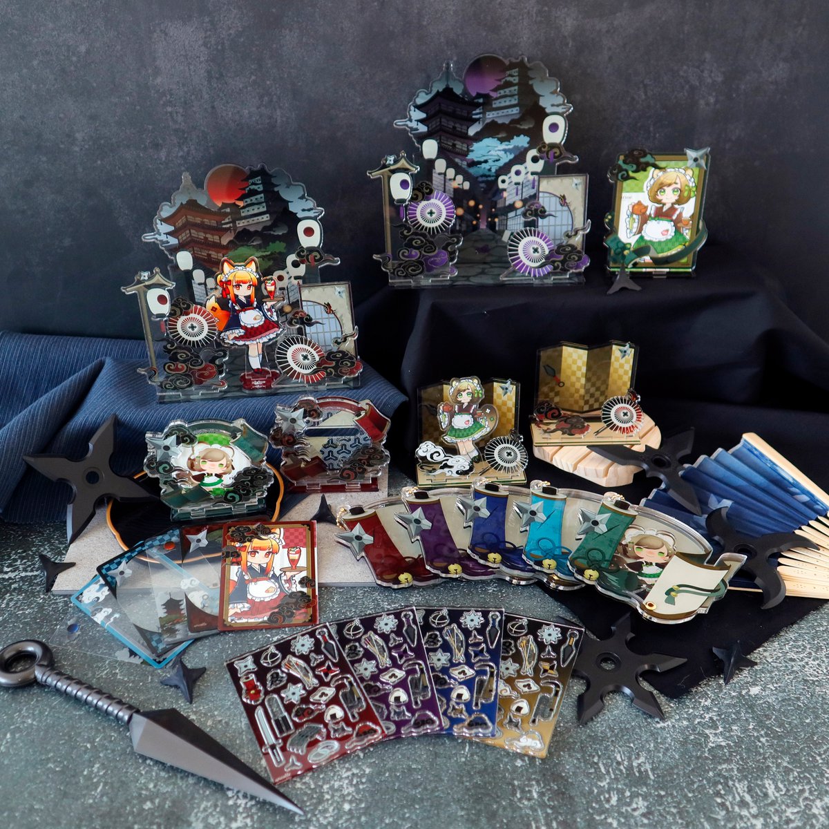 🥷🪵🏮🏯 キャラ福くじONLINE apicolle #わたしの推しがいちばん 忍者