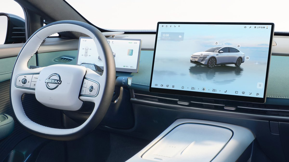 Sleek and electrifying ⚡
Developed for urban go-getters, the all-electric #N7 sedan has been winning over fans at this year’s Auto Shanghai with its futuristic design inside and out. ✨

Learn more about our Auto Shanghai highlights: global.nissannews.com/en/releases/25…
#AutoShanghai2025