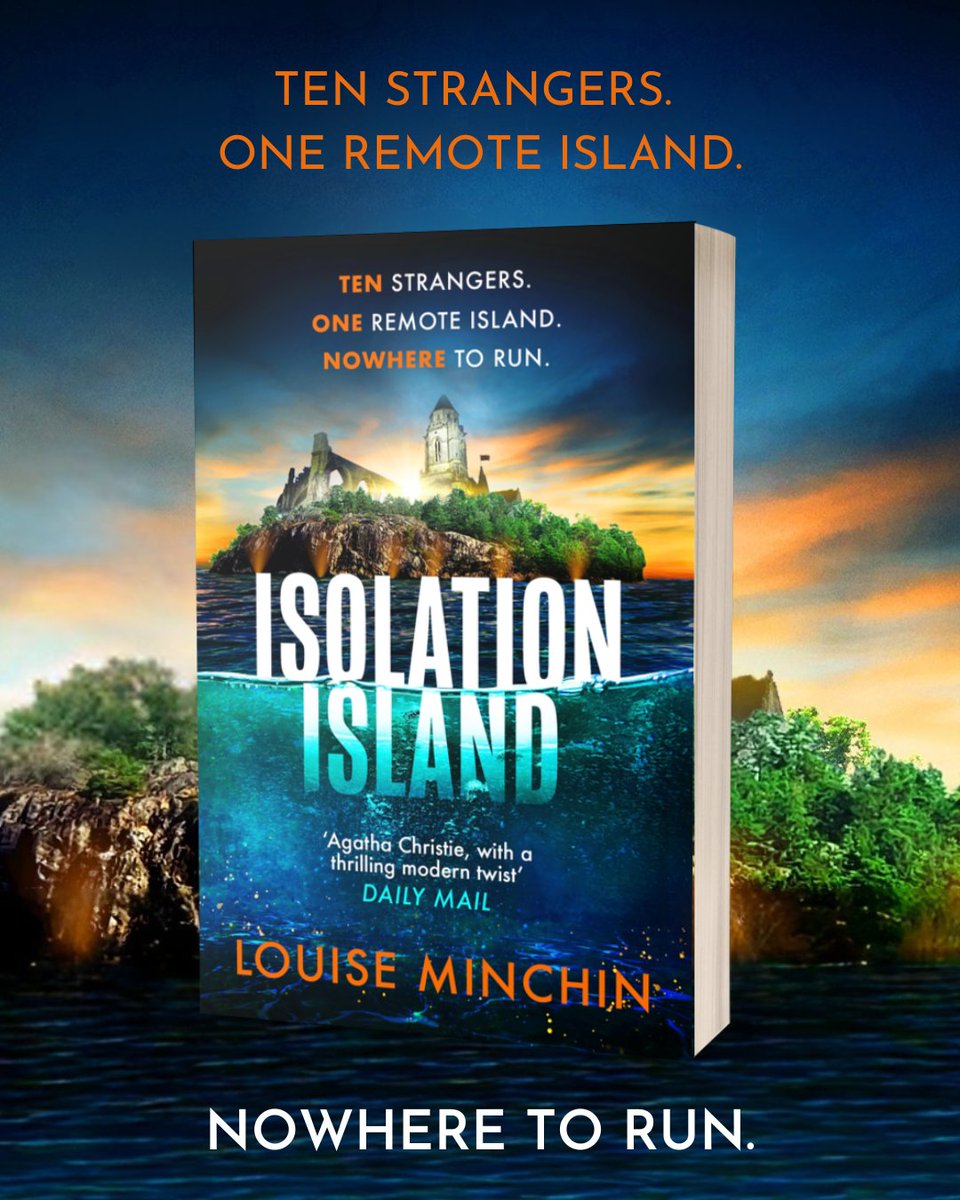 Headline Books (@headlinepg) on Twitter photo Ten strangers.
One remote island.
Nowhere to run. 👀
We are delighted to publish the utterly gripping #IsolationIsland by <a href="/louiseminchin/">Louise Minchin</a> in paperback today! If you're looking for a book to devour in one sitting this weekend, look no further. 📚
geni.us/IsolationIslan… Ten strangers.
One remote island.
Nowhere to run. 👀
We are delighted to publish the utterly gripping #IsolationIsland by <a href="/louiseminchin/">Louise Minchin</a> in paperback today! If you're looking for a book to devour in one sitting this weekend, look no further. 📚
geni.us/IsolationIslan…