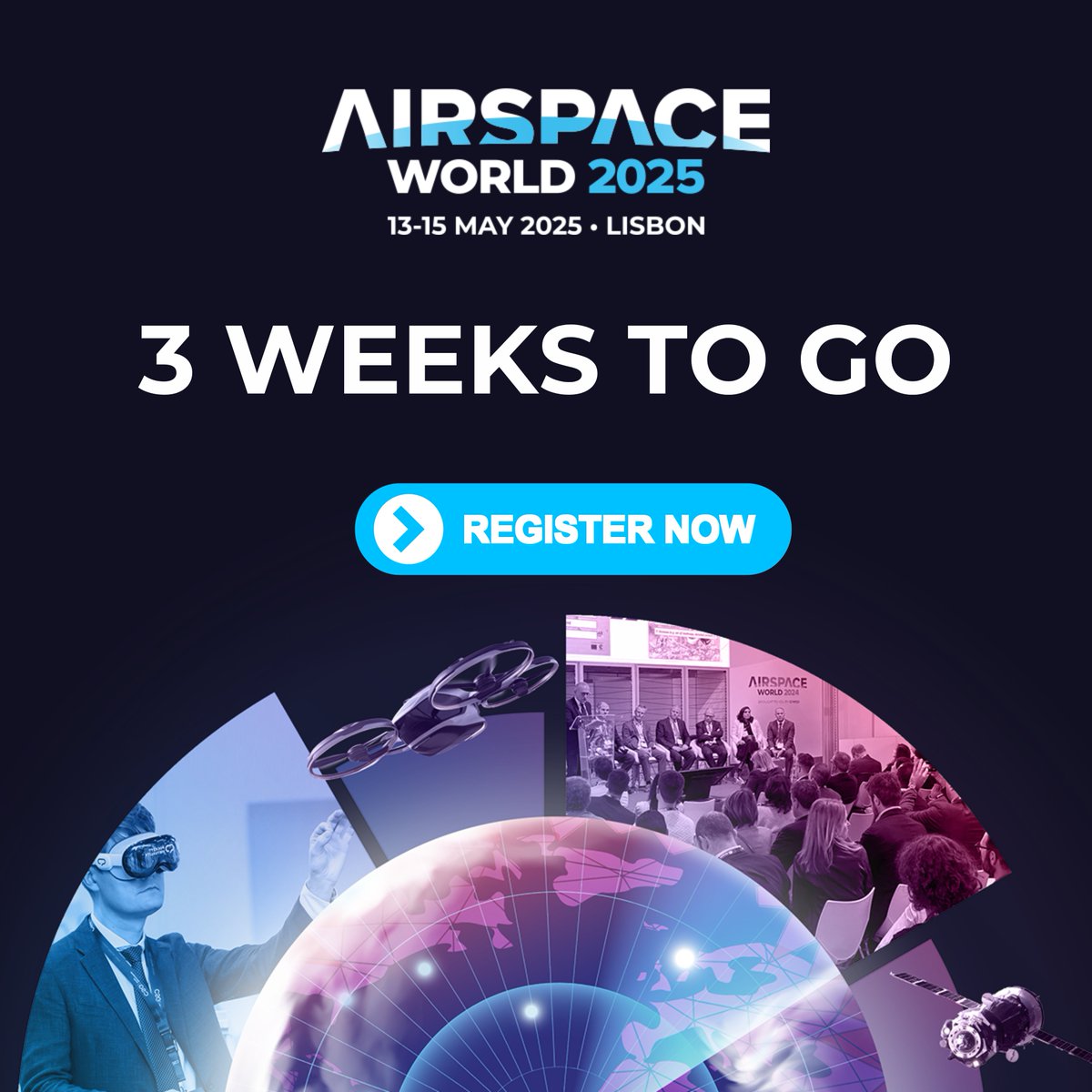 DroneTalks.online (@drone_talks) on Twitter photo ⏳ Only 3 Weeks Until @CANSO’s <a href="/AirspaceWorld/">Airspace World</a> 2025! ⏳
The excitement is building as we approach the most anticipated event in airspace management. Don’t miss out on this opportunity to engage with industry experts and innovators.
We’ll be there — and so will our sister ⏳ Only 3 Weeks Until @CANSO’s <a href="/AirspaceWorld/">Airspace World</a> 2025! ⏳
The excitement is building as we approach the most anticipated event in airspace management. Don’t miss out on this opportunity to engage with industry experts and innovators.
We’ll be there — and so will our sister