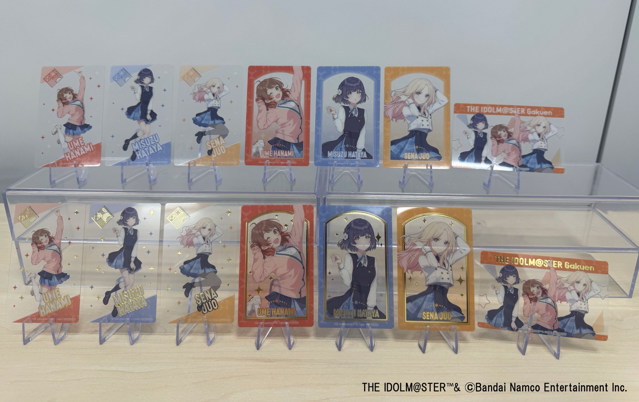 アイドルマスター バンダイナムコ 株式 アートコレクション 2点 セット アイドルマスター バンダイナムコ 株式 アートコレクション 2点