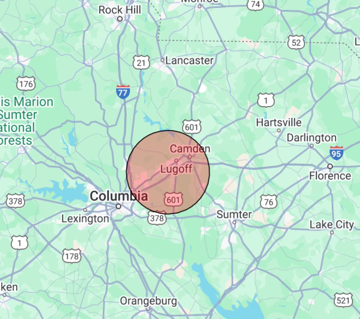 That wasn’t thunder it was an #earthquake.
USGS reports a 2.3 magnitude earthquake 3.107 miles (5km) E of Elgin, SC, occurring at 1:16 am this morning (4/24/25)

Read more: earthquake.usgs.gov/earthquakes/ev…