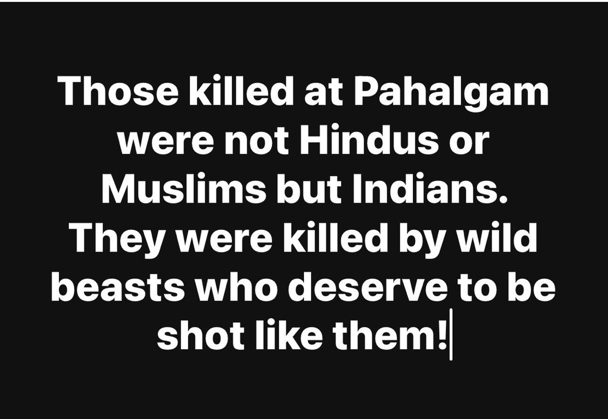 smitaprakash's tweet photo. Absolutely not. They were killed because they were Hindus.
Don’t be fooled by this narrative now. They were not killed by beasts but by humans. https://t.co/D5NnrnFCv9
